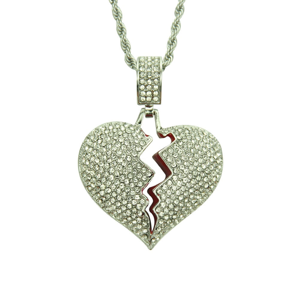 Broken Heart Necklace