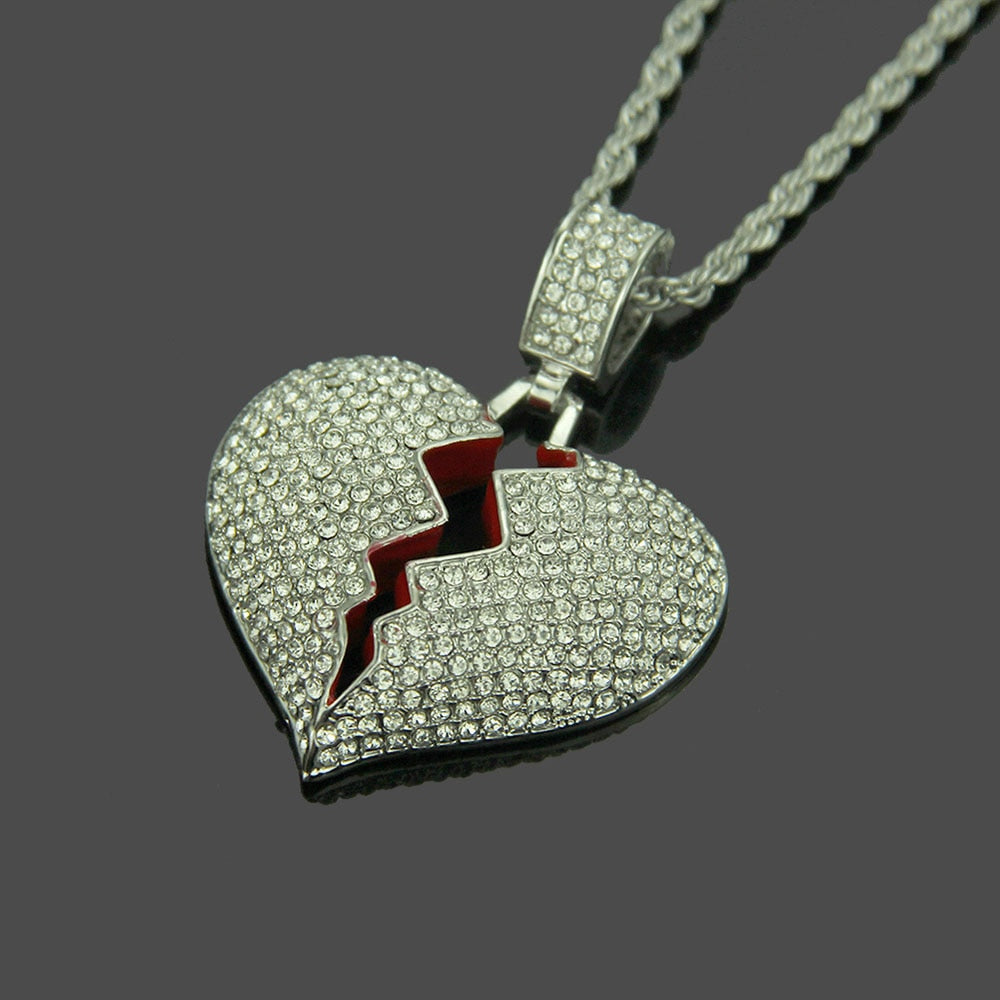 Broken Heart Necklace