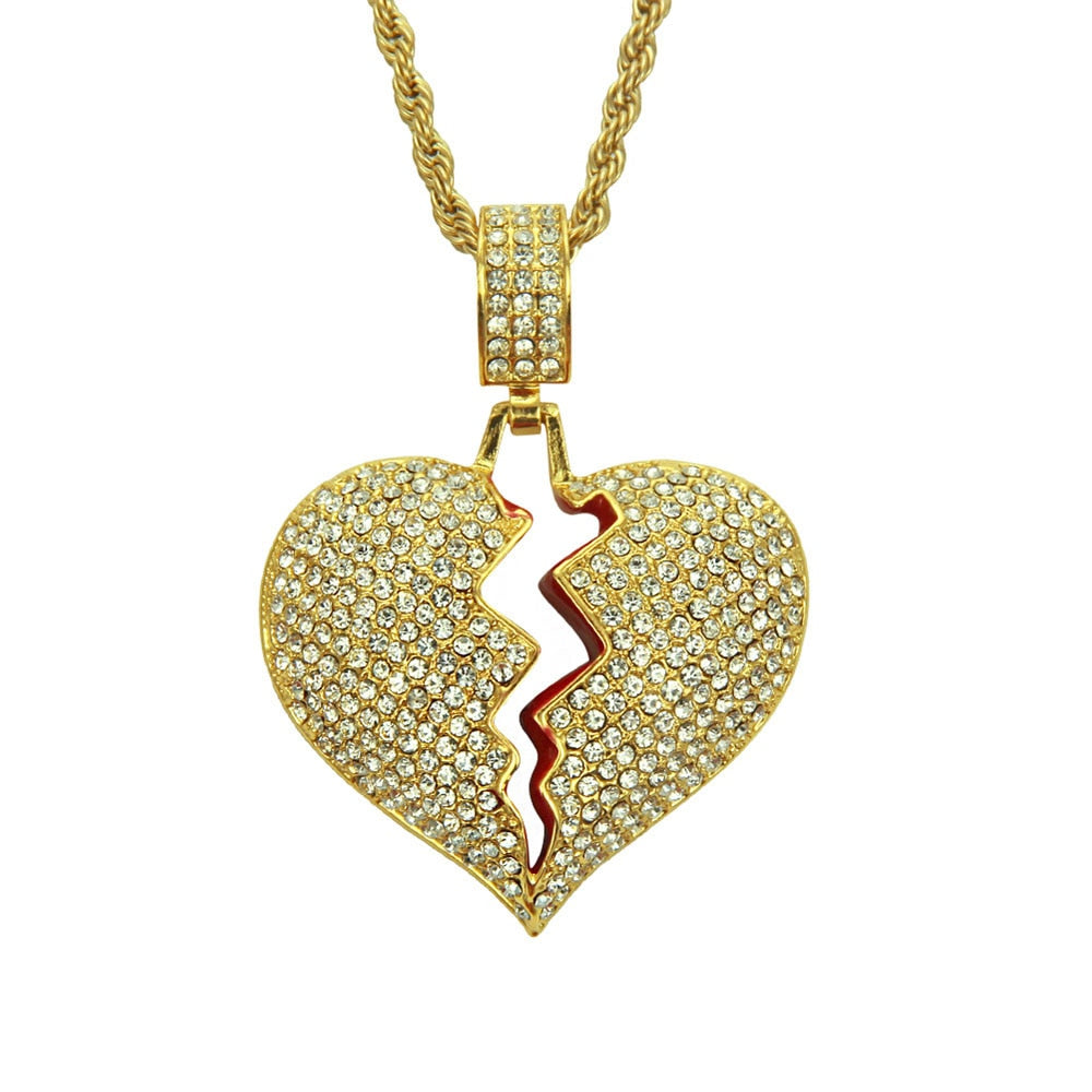 Broken Heart Necklace