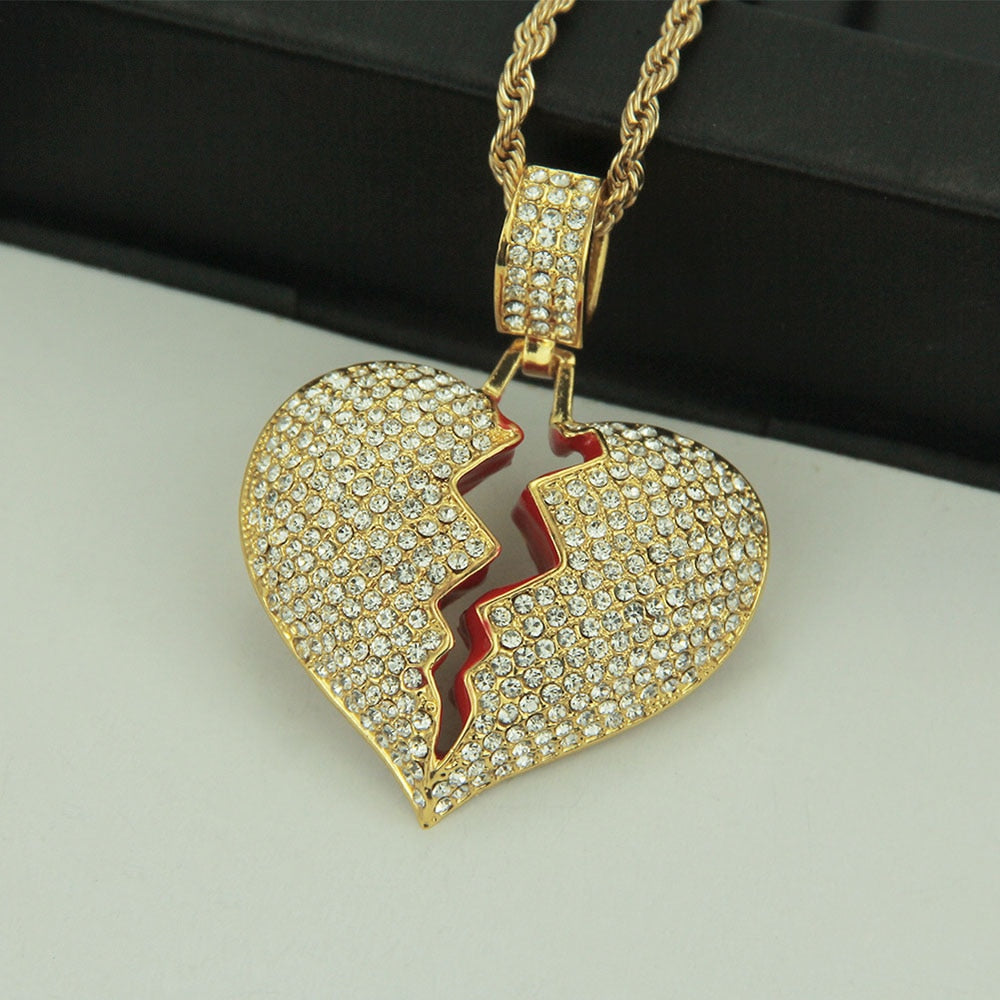 Broken Heart Necklace